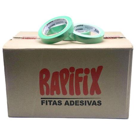 Caixa com 66 Fitas Crepe Verde para Pintura Automotiva 18x40 Rapifix Menor preço em Caixa com 66 Fitas Crepe Verde para Pintura Automotiva 18x40 Rapifix