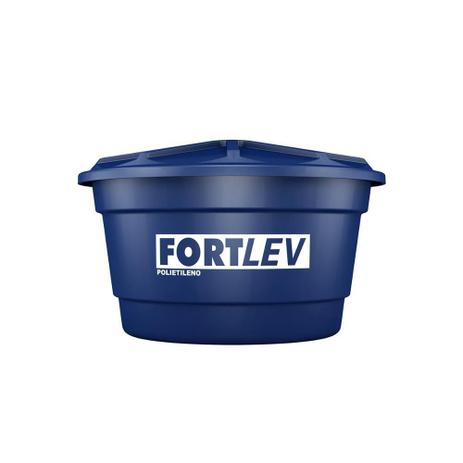 Caixa DÁgua em Polietileno com Tampa 500 Litros Azul - Fortlev Menor preço em Caixa DÁgua em Polietileno com Tampa 500 Litros Azul - Fortlev