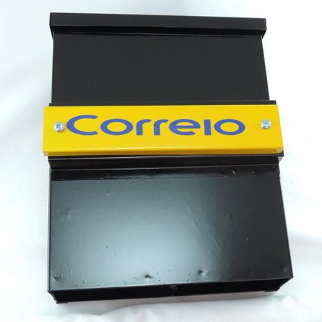 Caixa de correio para grade vertical grande preta (sul brasil) Menor preço em Caixa de correio para grade vertical grande preta (sul brasil)