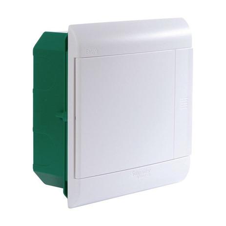 Caixa de Distribuição Embutir 8DIN PVC sem Barramento IP-40 Schneider Menor preço em Caixa de Distribuição Embutir 8DIN PVC sem Barramento IP-40 Schneider
