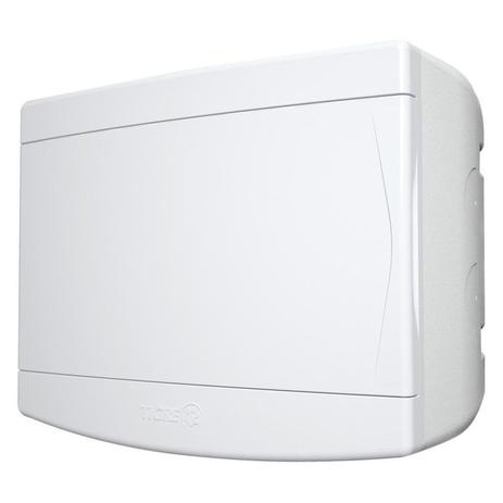 Caixa de Distribuição Sobrepor 6UL/8DIN PVC sem Barramentro IP-40 Tigre Menor preço em Caixa de Distribuição Sobrepor 6UL/8DIN PVC sem Barramentro IP-40 Tigre