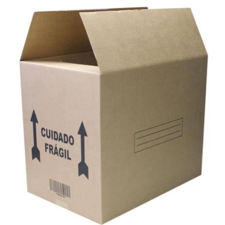 Caixa de Papelao para Transporte e Mudanca 60x40x50cm 1 UN Frugis Menor preço em Caixa de Papelao para Transporte e Mudanca 60x40x50cm 1 UN Frugis