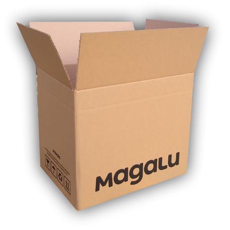 Caixa de papelão personalizada Magalu (C x L x A) 380 x 265 x 330mm - SCXLIQ2 Kit com 50 unidades - Martins Embalagens