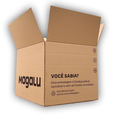 Caixa de papelão personalizada Magalu (C x L x A) 420 x 350 x 310mm - SCX04 kit com 40 unidades - Martins Embalagens