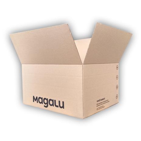 Caixa de papelão personalizada Magalu (C x L x A) 475 x 380 x 245mm - SCX05 kit com 40 unidades - Martins Embalagens