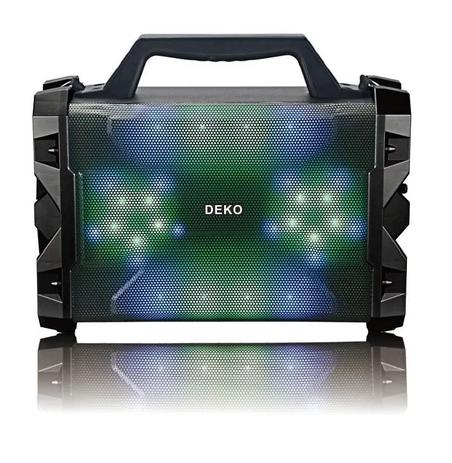 Caixa de Som Amplificada Bluetooth Led Sound System Deko Sy672 Menor preço em Caixa de Som Amplificada Bluetooth Led Sound System Deko Sy672