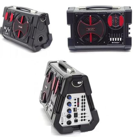 Caixa de som amplificada bluetooth micro system amplificador com equalizador para microfone e guitar - Gimp é ruim? Caixa de som amplificada bluetooth micro system amplificador com equalizador para microfone e guitar - Gimp é boa?