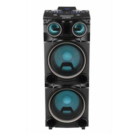 Caixa de Som Amplificada Gradiente GCA103 1500W RMS Preto - Lenoxx Menor preço em Caixa de Som Amplificada Gradiente GCA103 1500W RMS Preto - Lenoxx