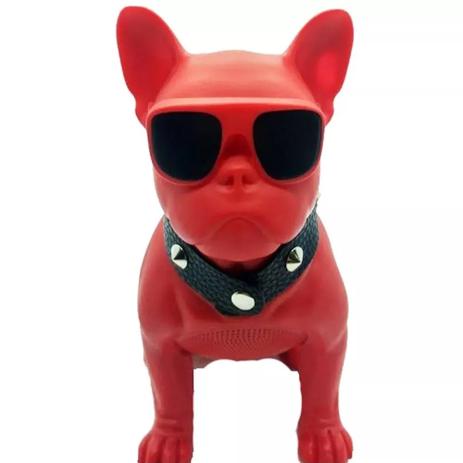 Caixa De Som Amplificada Modelo Cachorro Bulldog Bluetooth - Leticia ap bonfim é boa?
