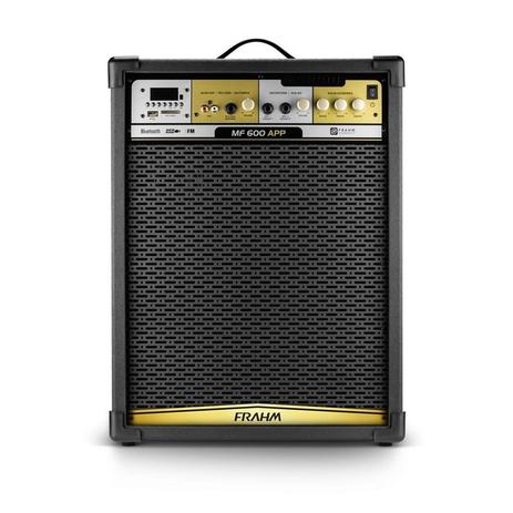 Caixa de som amplificada Multiuso Bluetooth Frahm - MF 600 APP Menor preço em Caixa de som amplificada Multiuso Bluetooth Frahm - MF 600 APP