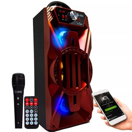 Caixa De Som Amplificada Portátil Bateria Bluetooth Usb 18w - Exbom Menor preço em Caixa De Som Amplificada Portátil Bateria Bluetooth Usb 18w - Exbom