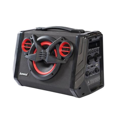 Caixa de Som Amplificadora Amvox ACA-110, Bluetooth, USB, Auxiliar, 80W RMS, Preto - Bivolt é boa?
