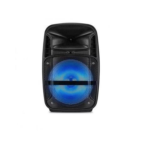Caixa de Som Amplificadora Ativa 8P com Blutooth USB FM AUX SD e LED Multilaser SP293 Menor preço em Caixa de Som Amplificadora Ativa 8P com Blutooth USB FM AUX SD e LED Multilaser SP293