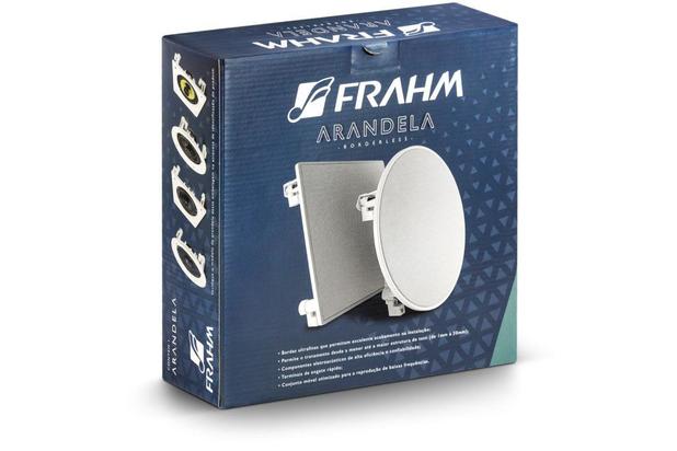 Caixa de Som Arandela Frahm Redonda 6FR 40W Embutir Menor preço em Caixa de Som Arandela Frahm Redonda 6FR 40W Embutir