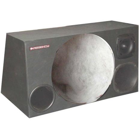 Caixa de Som Automotivo Dutada Trio 1x12” 1 Sub/1corneta/1tweeter 50 Litros Courvin Preto Regency é boa?