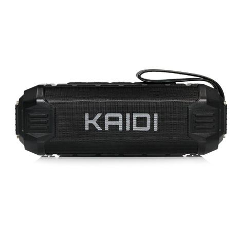 Caixa De Som Bluetooth 4.2 Wireless Entrada Auxiliar e SD a Prova Dágua Kaidi Kd805 é boa?