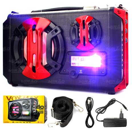 Caixa De Som Bluetooth Acústica Maleta Multimidia FM/USB/SD Até 30W Com Pisca LED INFOKIT - VM-P3201 é boa?