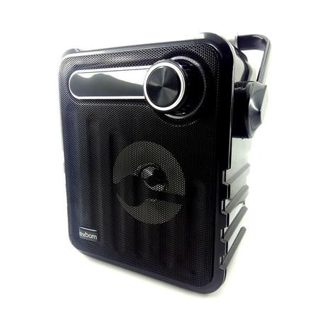Caixa de som Bluetooth Estilo Retrô 5Watts FM portátil - Exbom Menor preço em Caixa de som Bluetooth Estilo Retrô 5Watts FM portátil - Exbom