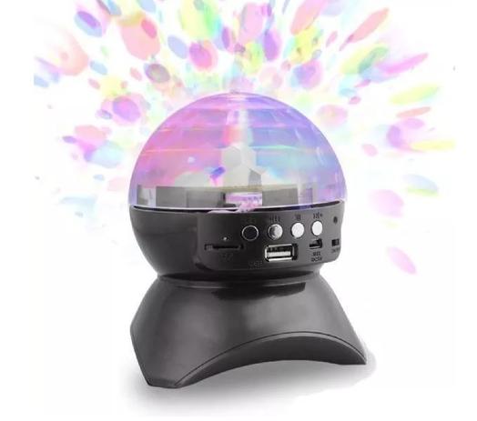 Caixa De Som Bluetooth Globo Dj Led Radio Fm Usb Cartão Sd - Exbom Menor preço em Caixa De Som Bluetooth Globo Dj Led Radio Fm Usb Cartão Sd - Exbom