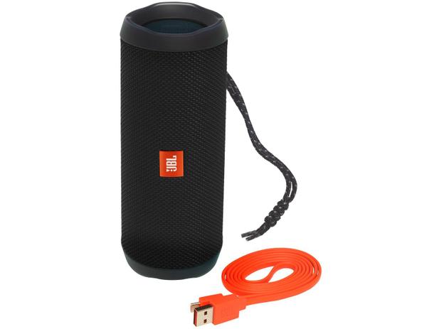 Caixa de Som Bluetooth JBL Flip 4 à Prova de Água - Portátil 16W USB