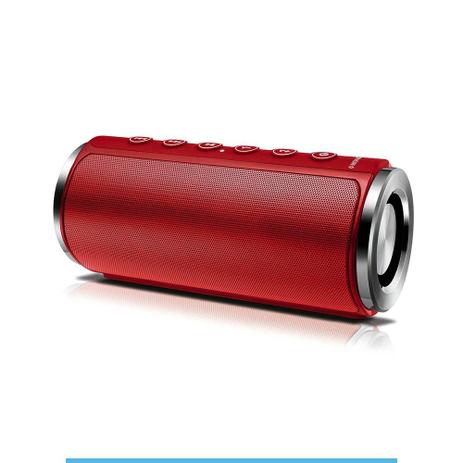 Caixa de som Bluetooth Mondial SK-03 Vermelha é boa?