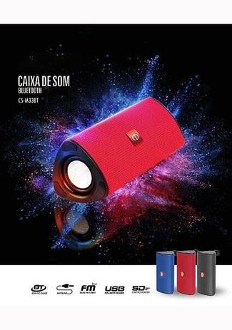 Caixa de som Bluetooth multimídia Exbom 03050 - CS-M33BT Menor preço em Caixa de som Bluetooth multimídia Exbom 03050 - CS-M33BT