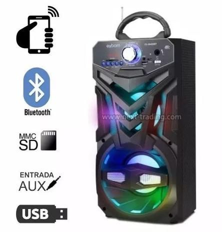 Caixa De Som Bluetooth Portatil Amplificada Sd Usb Cs-m432bt - Exbom é boa?
