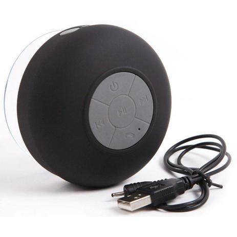 Caixa De Som Bluetooth Sem Fio Aprova Dagua Banheiro Preta - Xtrad Menor preço em Caixa De Som Bluetooth Sem Fio Aprova Dagua Banheiro Preta - Xtrad