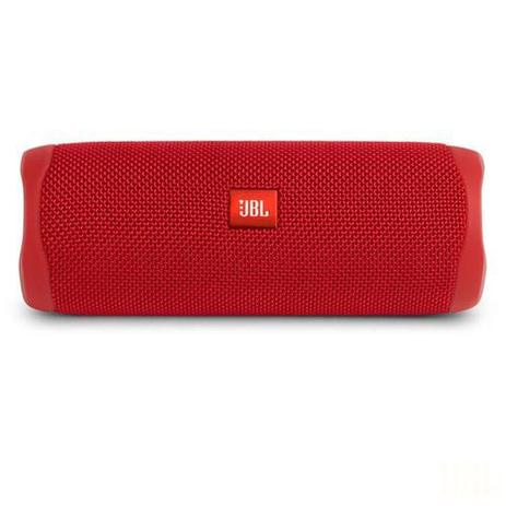 Caixa de Som Flip 5 Bluetooth JBL com 20W para Android, iOS e Windows Phone Vermelho - JBLFLIP5VRM Menor preço em Caixa de Som Flip 5 Bluetooth JBL com 20W para Android, iOS e Windows Phone Vermelho - JBLFLIP5VRM