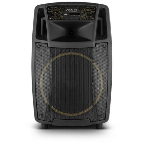 Caixa de Som Frahm Amplificada Multiuso 350W RMS Portátil Menor preço em Caixa de Som Frahm Amplificada Multiuso 350W RMS Portátil