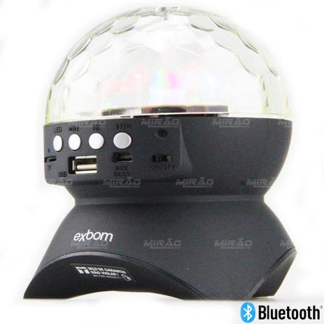 Caixa de som Globo Bluetooth com LED DJ USB FM SD MODELO - CS-A24BT - Exbom é ruim? Caixa de som Globo Bluetooth com LED DJ USB FM SD MODELO - CS-A24BT - Exbom é boa?