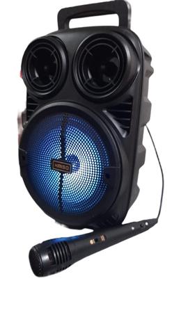 Caixa de som kimiso com microfone karaoke - Caixas de Som - Magazine Luiza