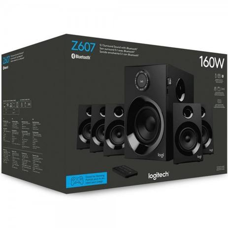 Menor preço em Caixa de Som Logitech Gaming Z607 Bluetooth 160w Surround 5.1 80rms - Z607