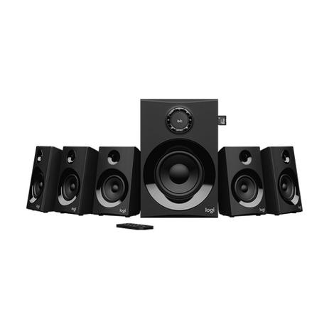 Caixa de Som Logitech Z607 5.1 160W Menor preço em Caixa de Som Logitech Z607 5.1 160W