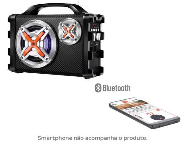 Caixa de Som Mondial MCO-09 Portátil Amplificada - 100W USB com Tweeter