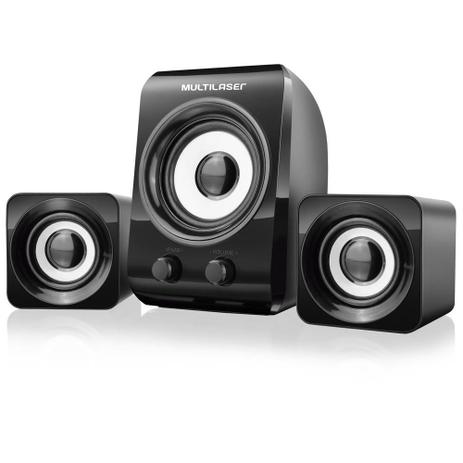 Caixa de Som Multimídia 2.1 8W+3W RMS SP172 - Multilaser Menor preço em Caixa de Som Multimídia 2.1 8W+3W RMS SP172 - Multilaser