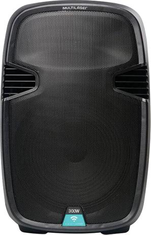 Caixa de som multiuso amplificada usb/sd/fm/bt com microfone sem fio 15 ””300w rms com bateria inter - Multilaser é boa?
