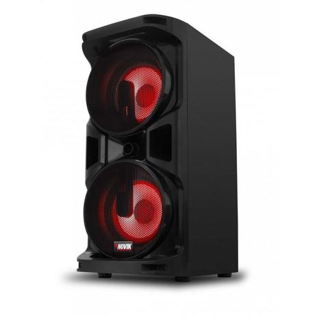 Caixa de Som Novik Neo Infinity 8 - 1.000W RMS, com Bluetooth, USB, Entrada para microfone Menor preço em Caixa de Som Novik Neo Infinity 8 - 1.000W RMS, com Bluetooth, USB, Entrada para microfone