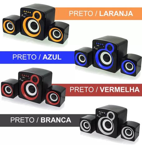 Caixa De Som Pc Potente 16w Bluetooth Usb Kp-6011 - Knup Menor preço em Caixa De Som Pc Potente 16w Bluetooth Usb Kp-6011 - Knup