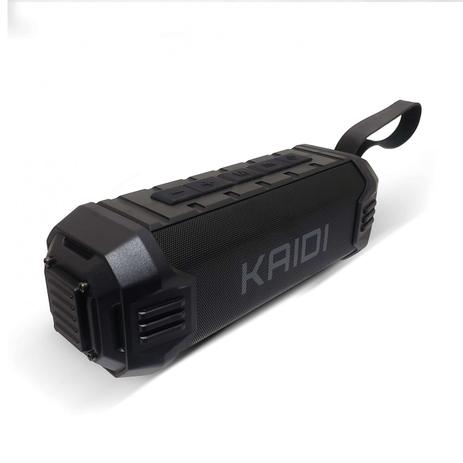 Caixa de Som Portátil Bluetooth Amplificada Mp3 Usb Sd Pendrive Radio Fm Recarregável Kaidi Original Menor preço em Caixa de Som Portátil Bluetooth Amplificada Mp3 Usb Sd Pendrive Radio Fm Recarregável Kaidi Original