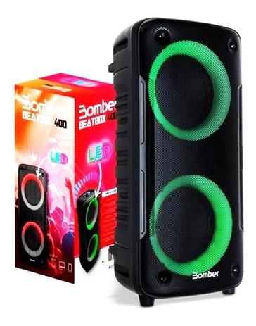 Caixa de Som Portátil Bluetooth Bomber Beatbox 400 - 12 Watts Rms
