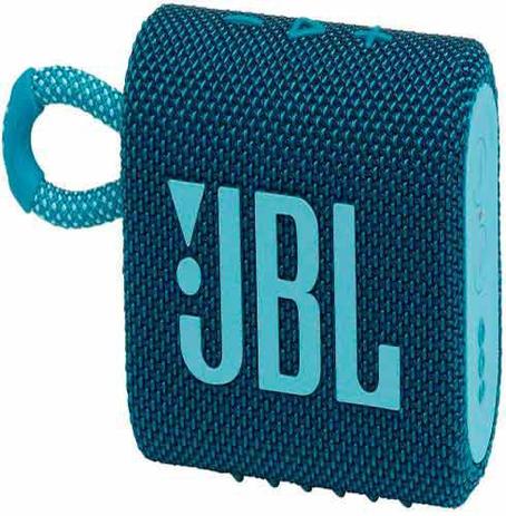 Caixa de som Portátil JBL GO3 BLK com Bluetooth Preto – JBLGO3BLK