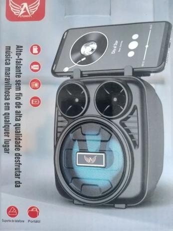 Caixa De Som Portátil Bluetooth USB Cartão TF E Rádio AM/FM Altomex AL-1185 é boa?