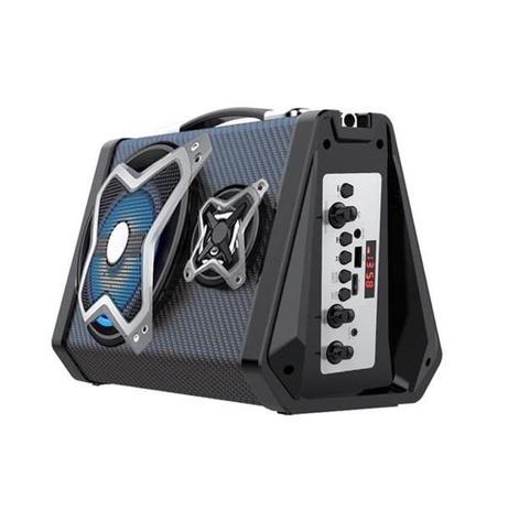 Caixa De Som Portátil Multilaser 120w Usb SD FM Sound System Bluetooth  Microfone SP314 - Multilaser - Caixa de Som Bluetooth / Portátil Multilaser  - Magazine Luiza