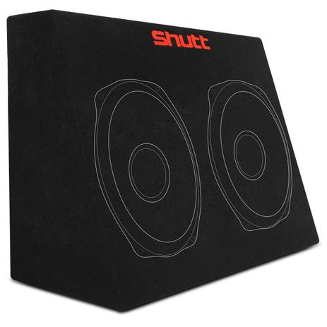 Caixa de Som Selada 7 Litros Furo Para 2 Alto Falantes 6x9 Polegadas Preto MDF ou AGL Shutt Menor preço em Caixa de Som Selada 7 Litros Furo Para 2 Alto Falantes 6x9 Polegadas Preto MDF ou AGL Shutt