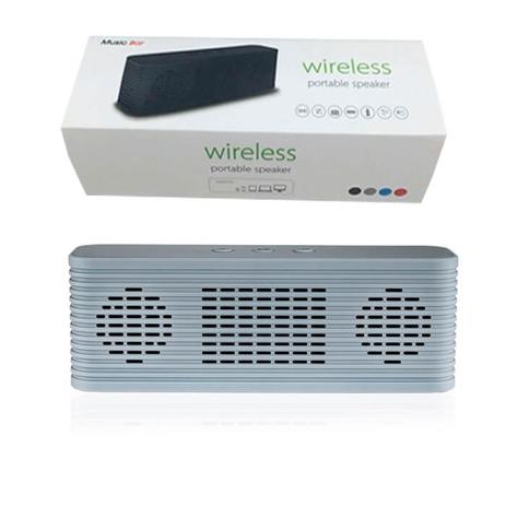 Caixa De Som Soundlink Mini Speaker Bluetooth Portátil Usb Mp3 Rádio Micro Sd KB-600 PRATA - Music bar é boa?