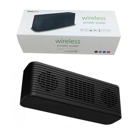 Caixa De Som Soundlink Mini Speaker Bluetooth Portátil Usb Mp3 Rádio Micro Sd KB-600 PRETO - Music bar Menor preço em Caixa De Som Soundlink Mini Speaker Bluetooth Portátil Usb Mp3 Rádio Micro Sd KB-600 PRETO - Music bar