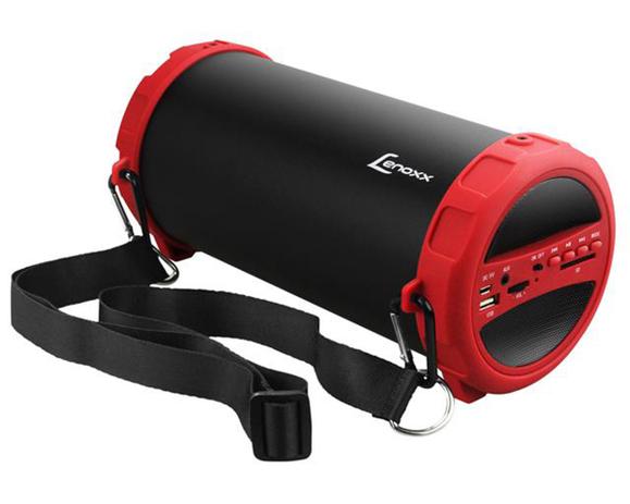 Caixa de Som Speaker Bluetooth Rádio FM Portátil Lenoxx 20W USB MP3 SD Menor preço em Caixa de Som Speaker Bluetooth Rádio FM Portátil Lenoxx 20W USB MP3 SD