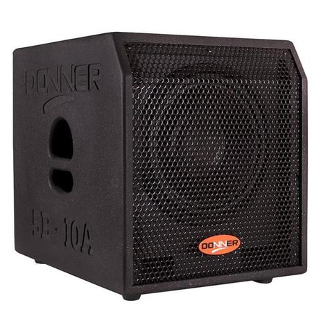 Caixa De Som Subwoofer Ativo Donner 350W Rms 10 Pol LL Áudio Menor preço em Caixa De Som Subwoofer Ativo Donner 350W Rms 10 Pol LL Áudio