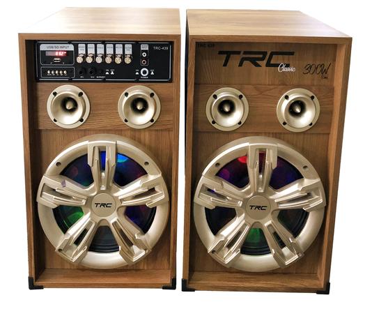 Caixa de Som TRC439 Amplificada com Bluetooth 300W Menor preço em Caixa de Som TRC439 Amplificada com Bluetooth 300W